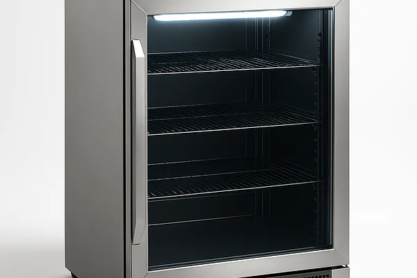 Frigo de bar 200L inox