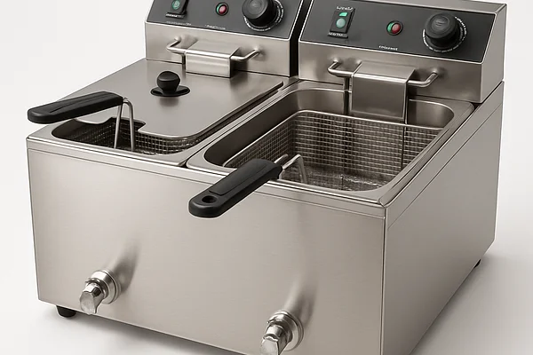 Friteuse pro 8L inox