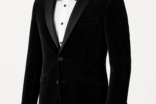 Smoking velours noir taille M