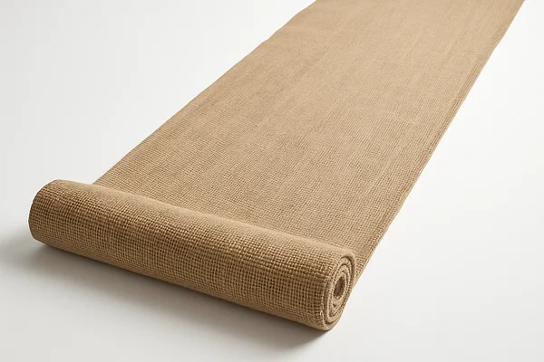 Chemin de table jute minimaliste