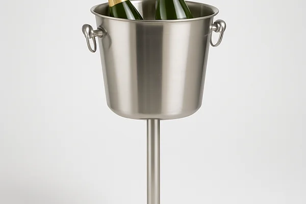 Seau à champagne inox