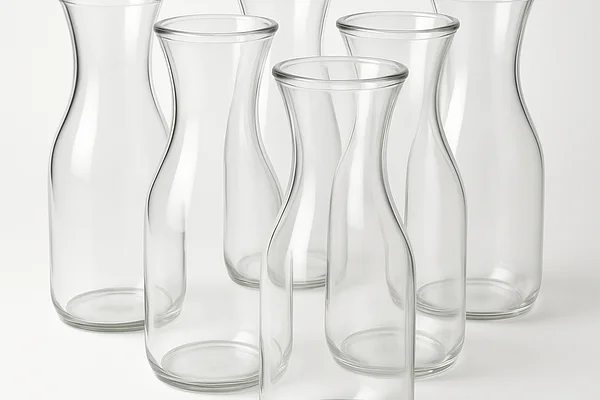 Lot 6 carafes à eau