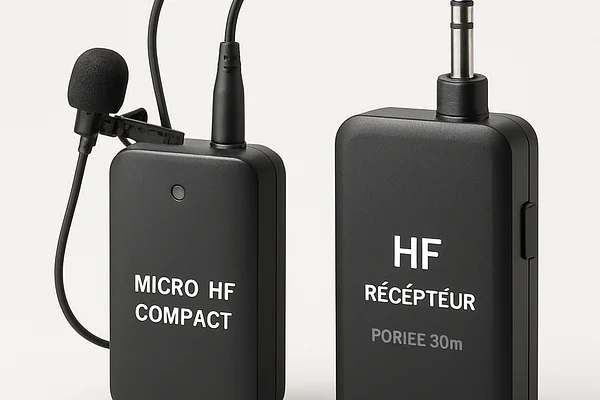 Micro sans-fil HF compact