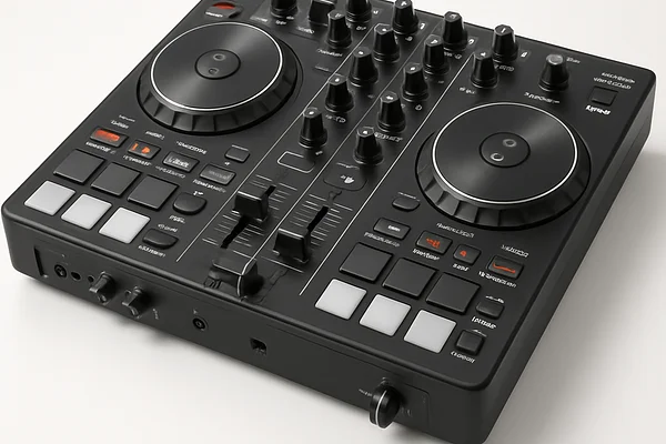 Console DJ 4 voies compact