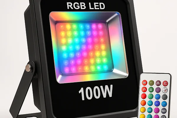 Projecteur LED RGB pro