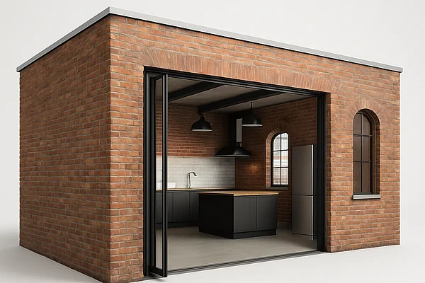 Loft événementiel 100m² extérieur