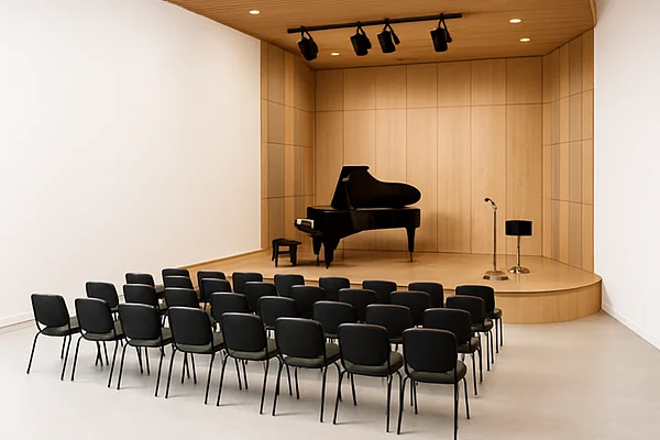 Salle de concert acoustique