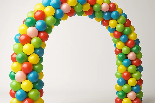 Arche de ballons géante 6m classique