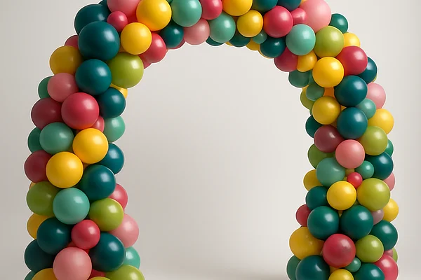 Arche de ballons géante 6m premium