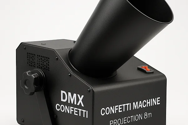 Machine à confettis DMX