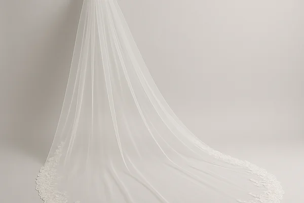 Voile de mariée cathédrale