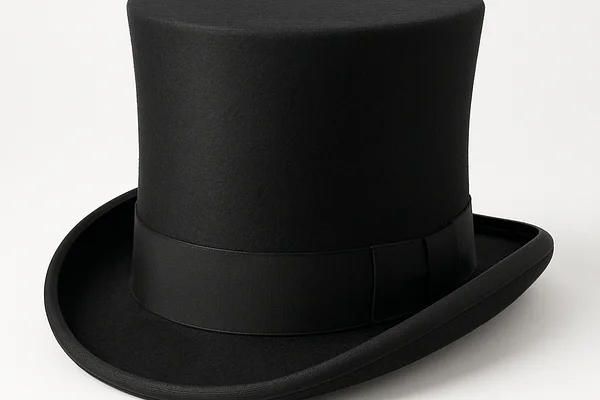 Chapeau haut-de-forme classique