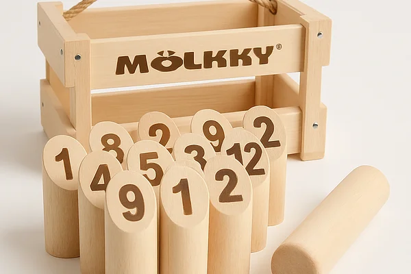 Mölkky bois traditionnel bois