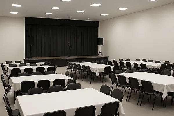 Salle de réception 100 personnes intérieur